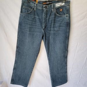 NWT Wrangler Advanced Comfort Flame Resistant Jeans Men's 47 Regular Fit-34"x38"